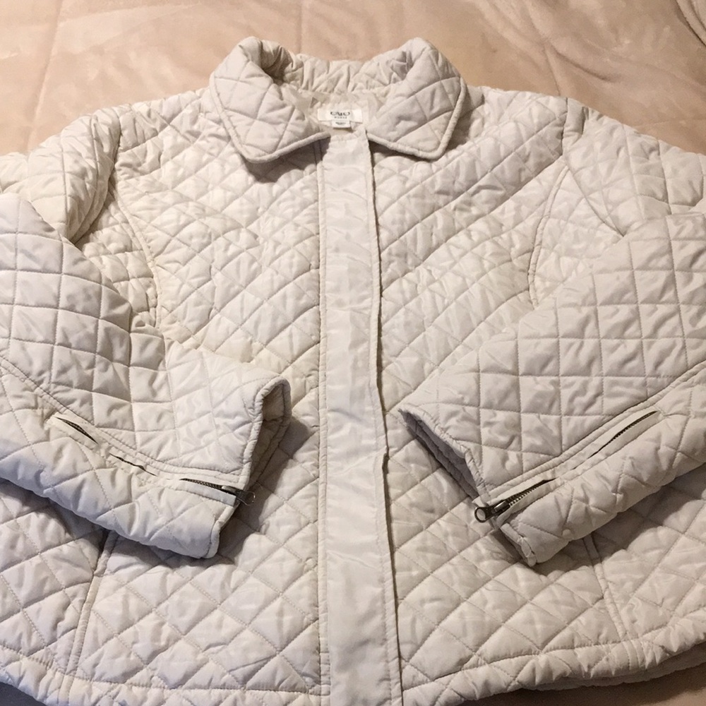 Size 26/28 off white jacket